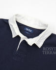 【NAUTICA JAPAN / 'TOO BIG' RUGGER POLO LS / SIZE L】