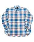 【DAIWA PIER39 / TECH WORK SHIRT FLANNEL (BLUE PLAID) / SIZE M】