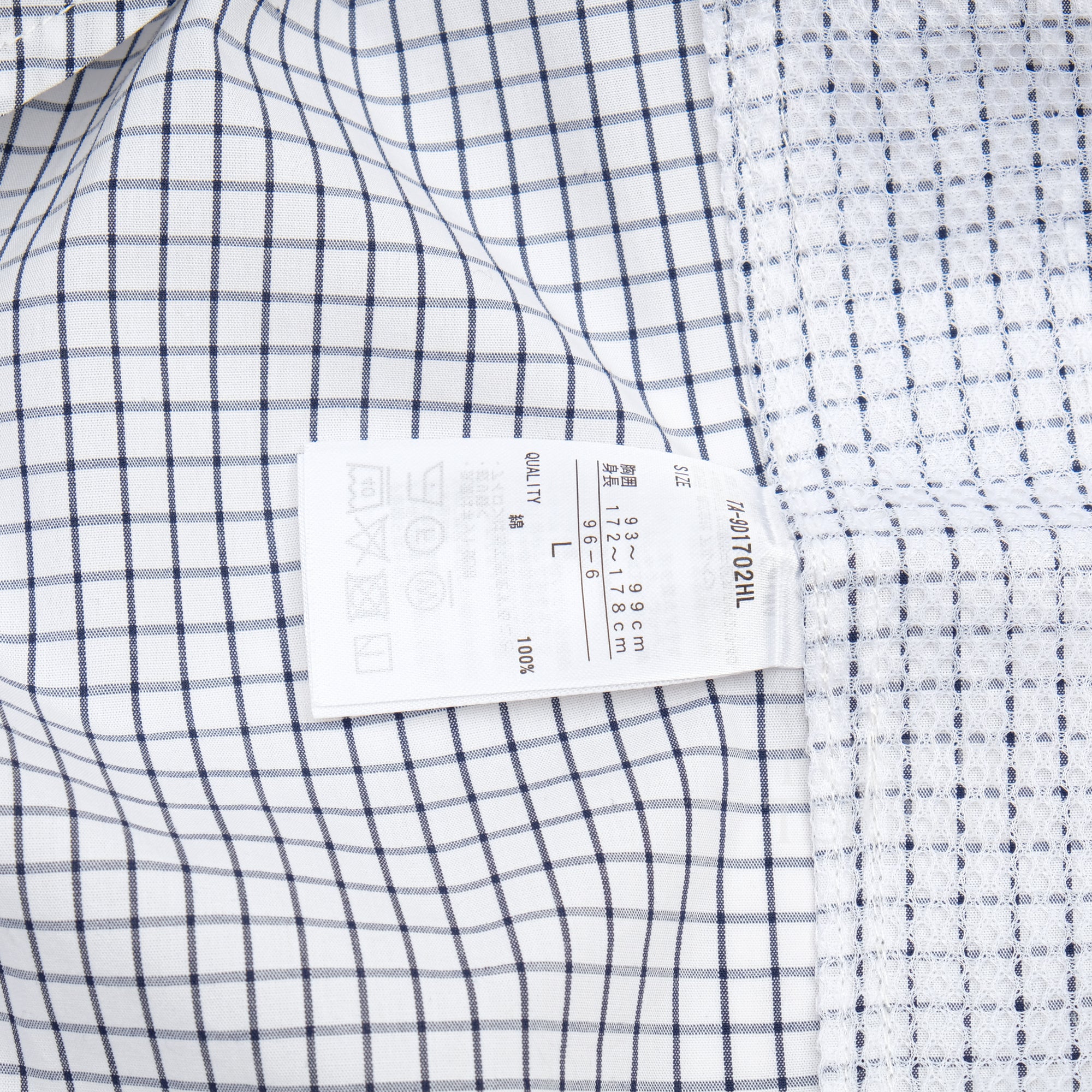 【TRIANTAN / GRAPH CHECK SHIRT / SIZE L】