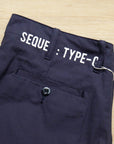 【SEQUEL / TWO TUCK PANTS (TYPE C) / SIZE L】