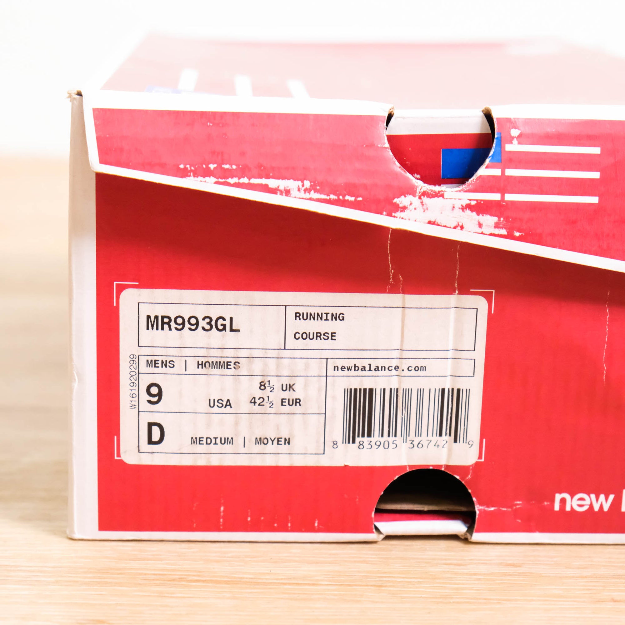 【NEW BALANCE / MR993GL / US 9】