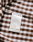 【BEAMS / B.D. BIG SHIRT (GINGHAM CHECK) / SIZE M】