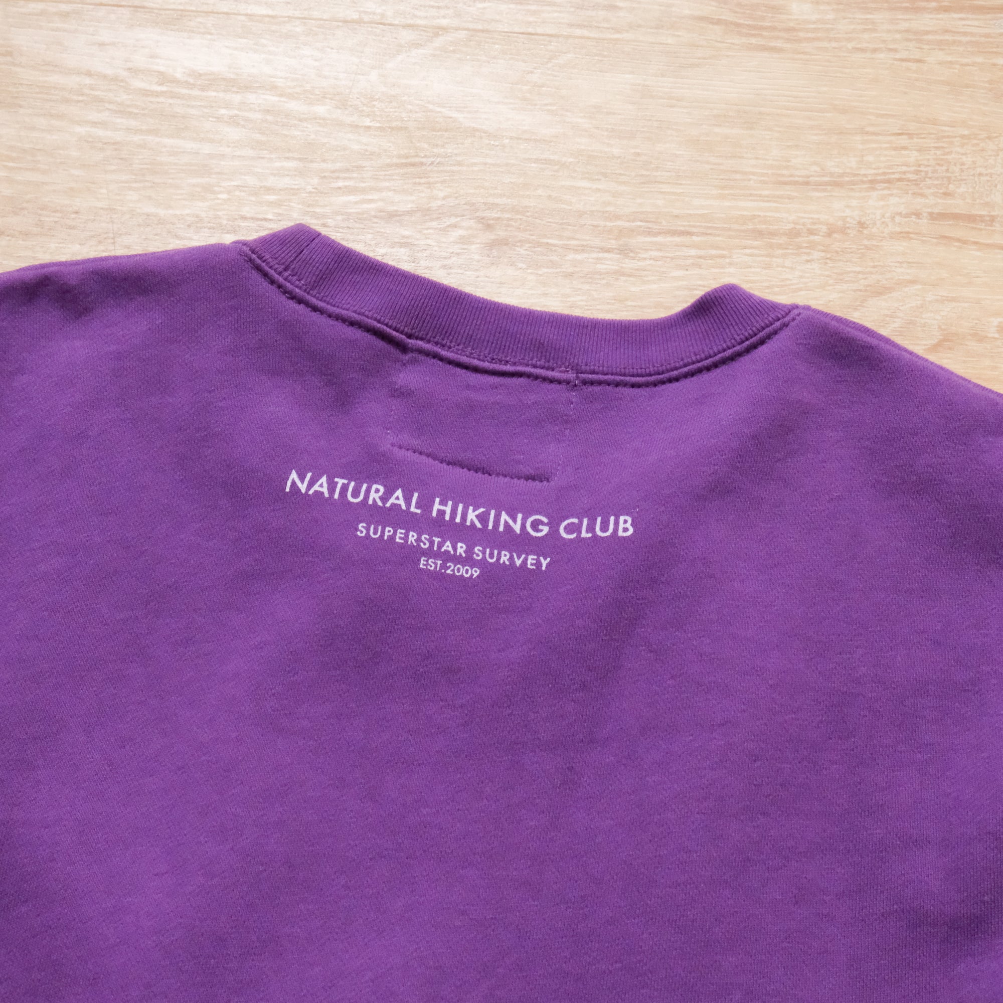 【NATURAL HIKING CLUB / AMULET SWEAT CREW &quot;SUN&quot; / SIZE L】