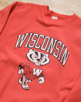 【CHAMPION / WISCONSIN BUCKY BAGER CREW SWEAT / SIZE L】