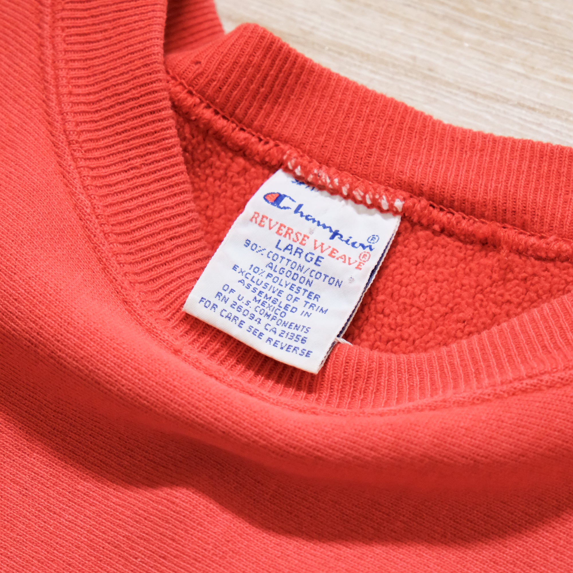 【CHAMPION / WISCONSIN BUCKY BAGER CREW SWEAT / SIZE L】