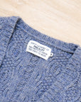 【PEEL & LIFT / ARAN CARDIGAN WOOL / SIZE M】