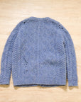 【PEEL & LIFT / ARAN CARDIGAN WOOL / SIZE M】