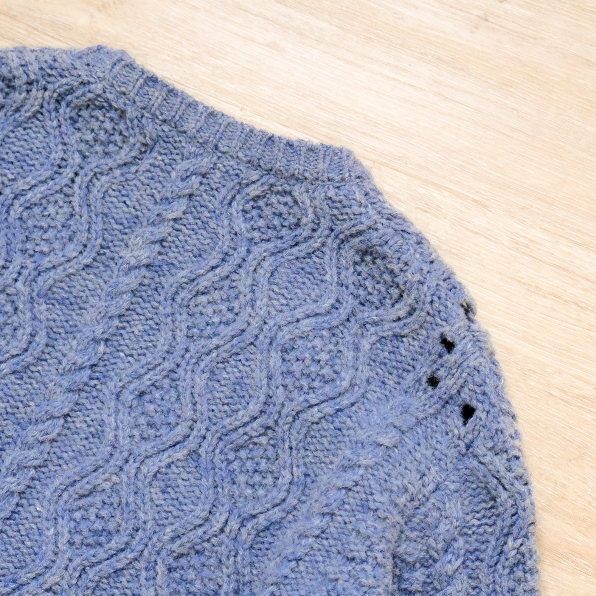 【PEEL &amp; LIFT / ARAN CARDIGAN WOOL / SIZE M】