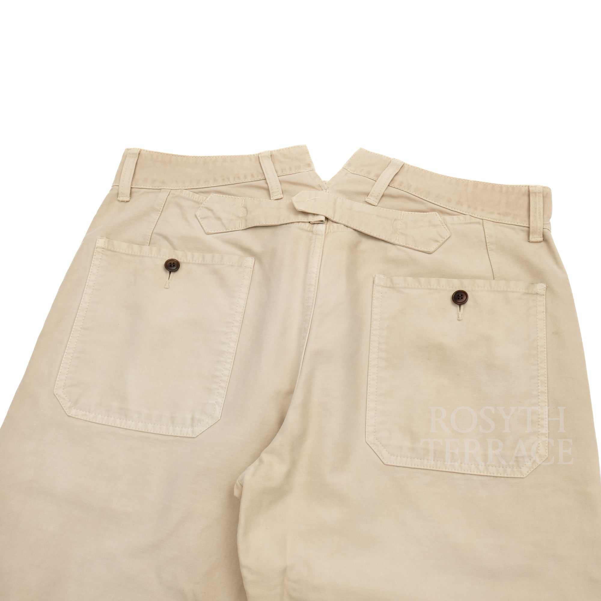 【visvim / PASTORAL PANTS DMGD CHINO (L/C) / SIZE 2】