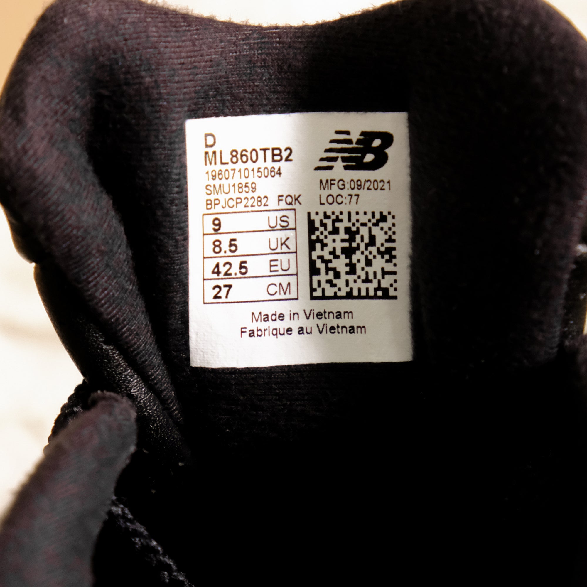 【thisisneverthat NEW BALANCE / ML860TB2 / US 9】