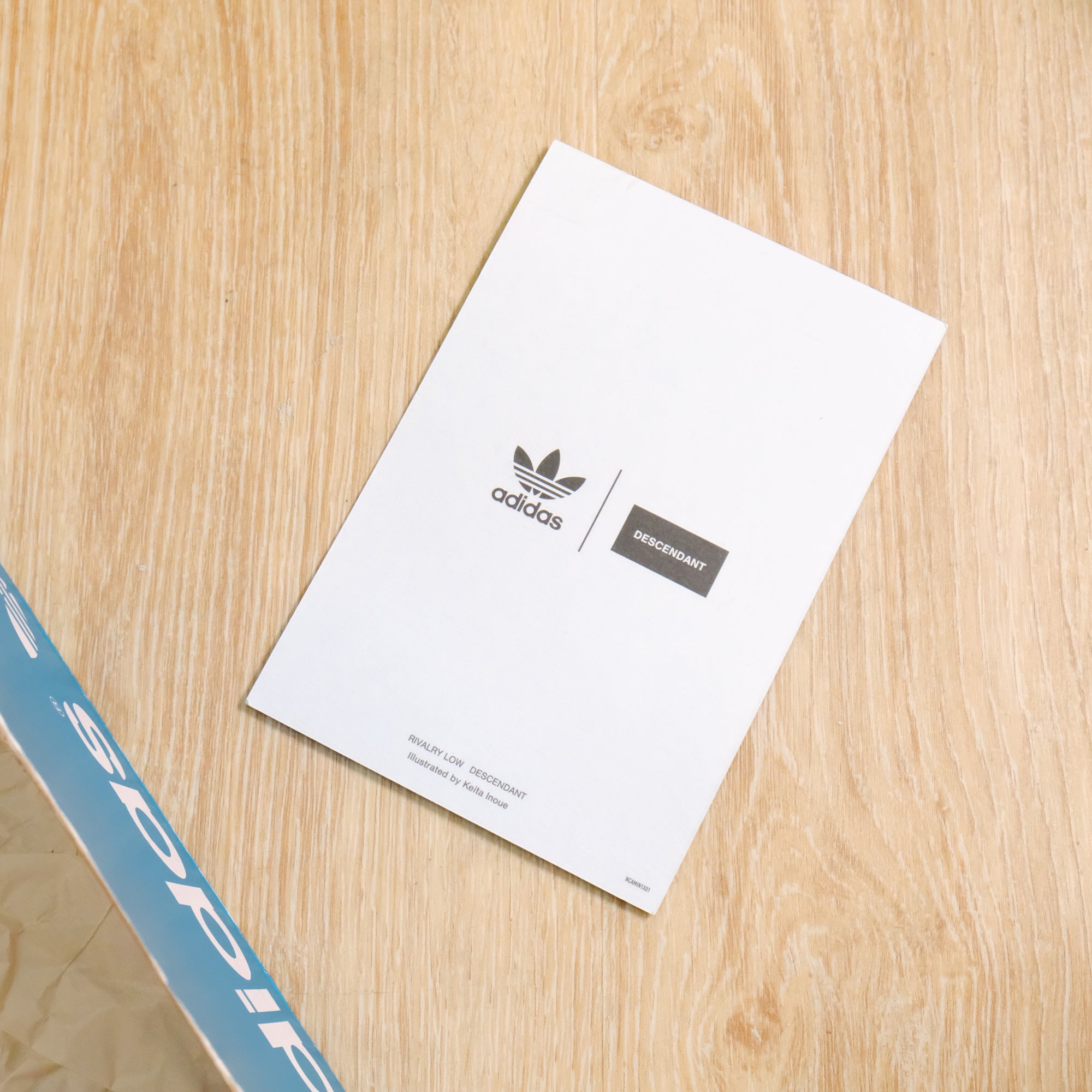 【DESCENDANT ADIDAS / RIVALRY LO DCDT WHITE / US 9】