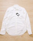 【AKA SIX BY SIMON BARKER x fragment design /  CLASSIC LS SHIRT / SIZE M】