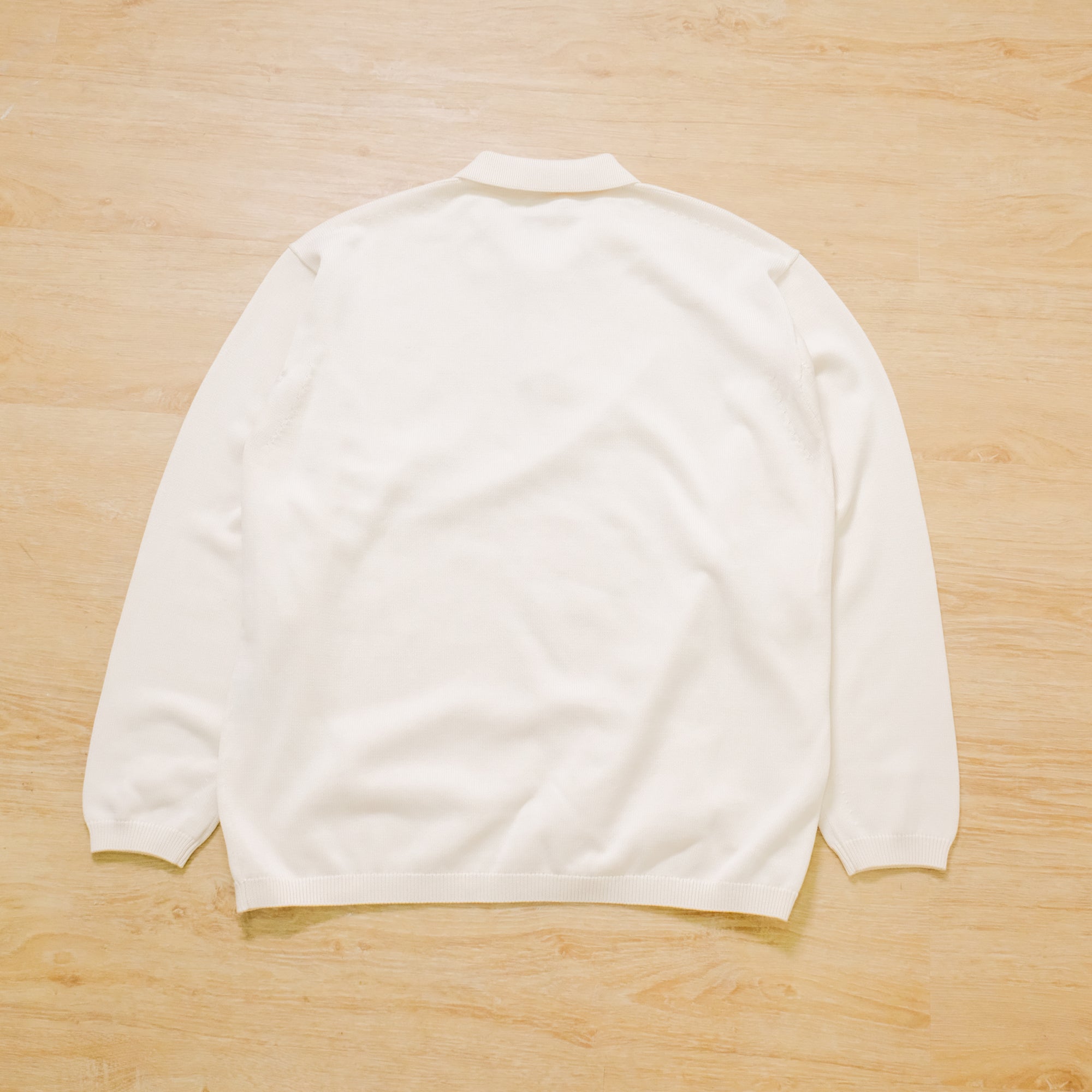 【steven alan / POLO SHIRT LIGHT GASS COTTON LS / SIZE L】