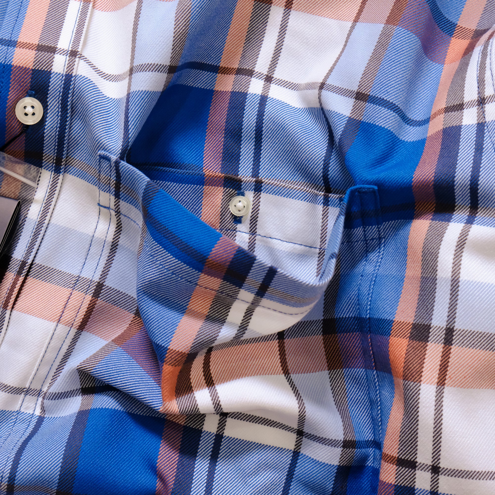 【DAIWA PIER39 / TECH WORK SHIRT FLANNEL (BLUE PLAID) / SIZE M】