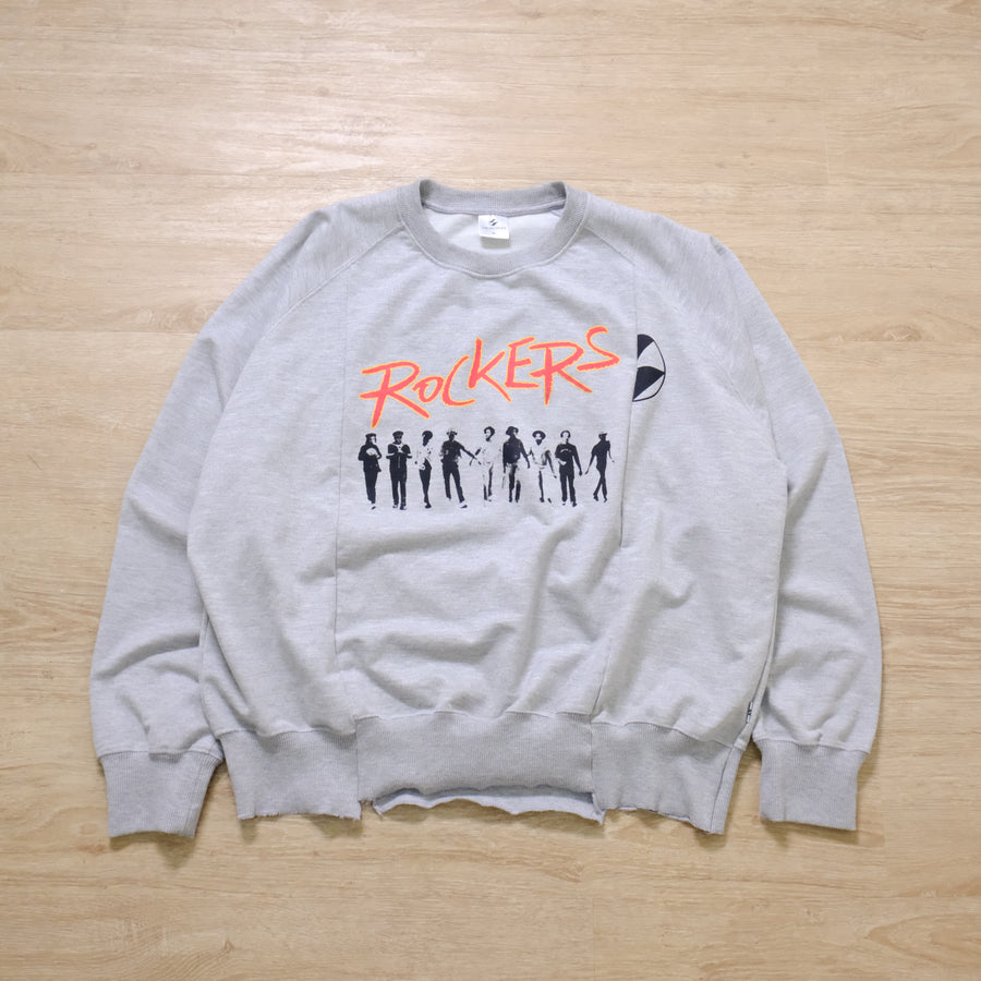 【THE SALVAGES / ROCKERS CREW SWEAT / SIZE XL】
