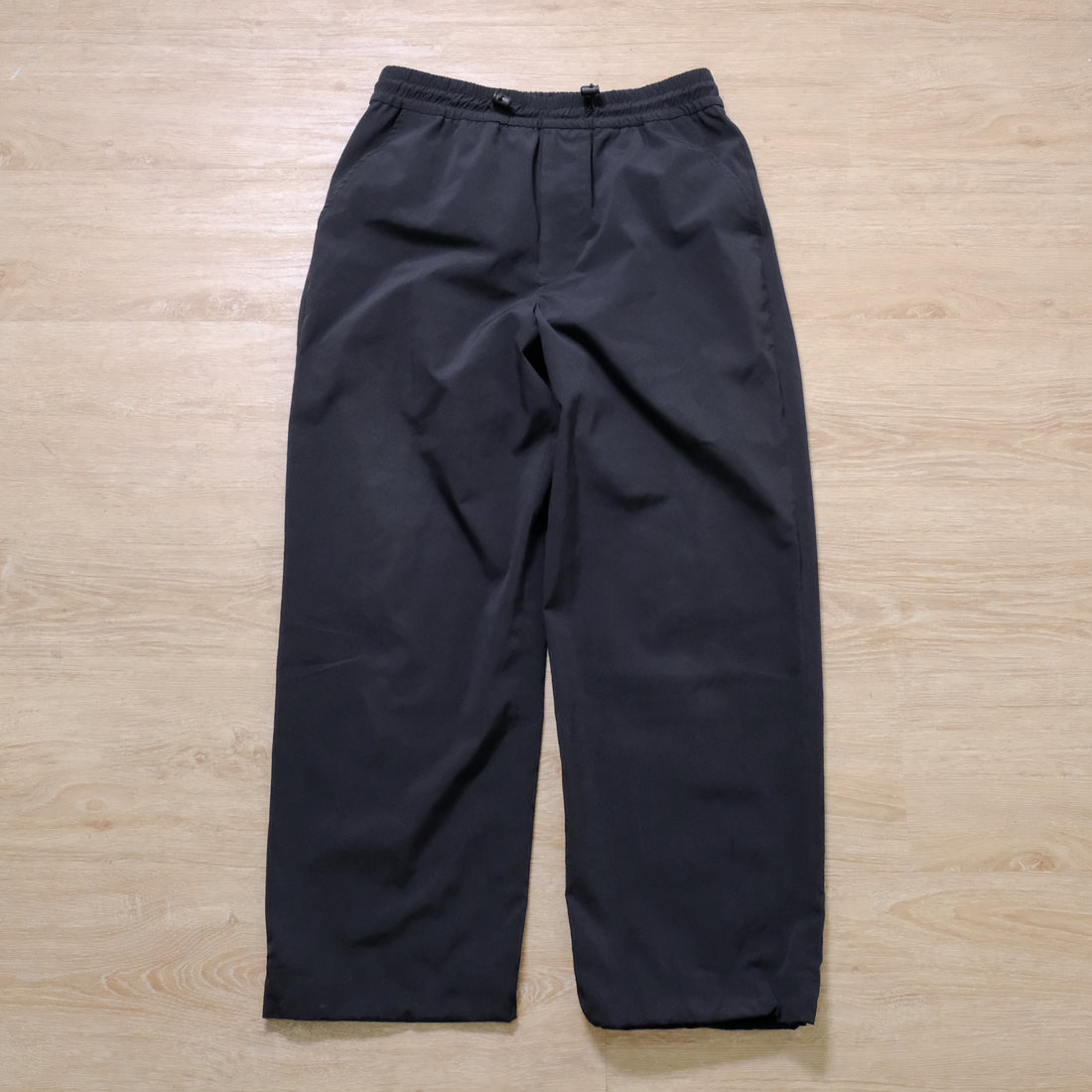 SO ORIGINAL TRACK PANTS M BLACK ナイロン-