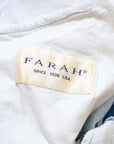 【FARAH JAPAN / TWO-TUCK WIDE TAPERED PANTS (BLEACHED) / SIZE 32】