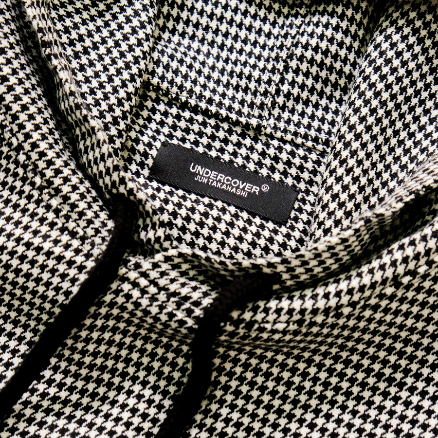 【UNDERCOVER / HOUNDSTOOTH HOODIE UCV4402-2 / SIZE 3】