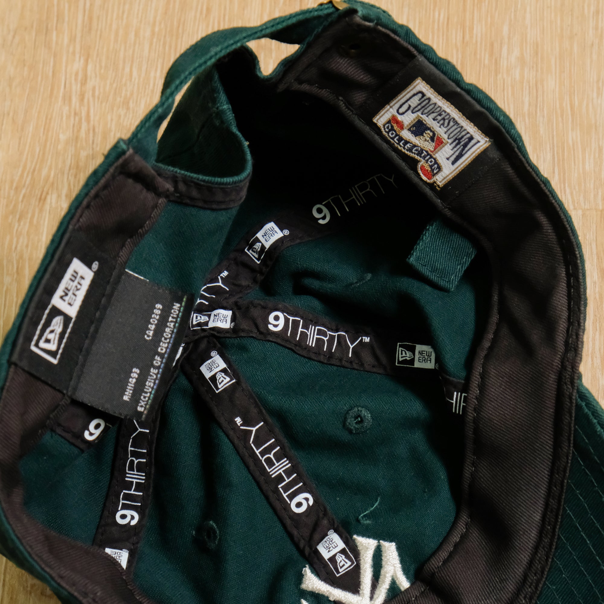 【NEW ERA x BEAMS BOY / 9THIRTY NY YANKEES CAP (HUNTER GREEN) / OS】