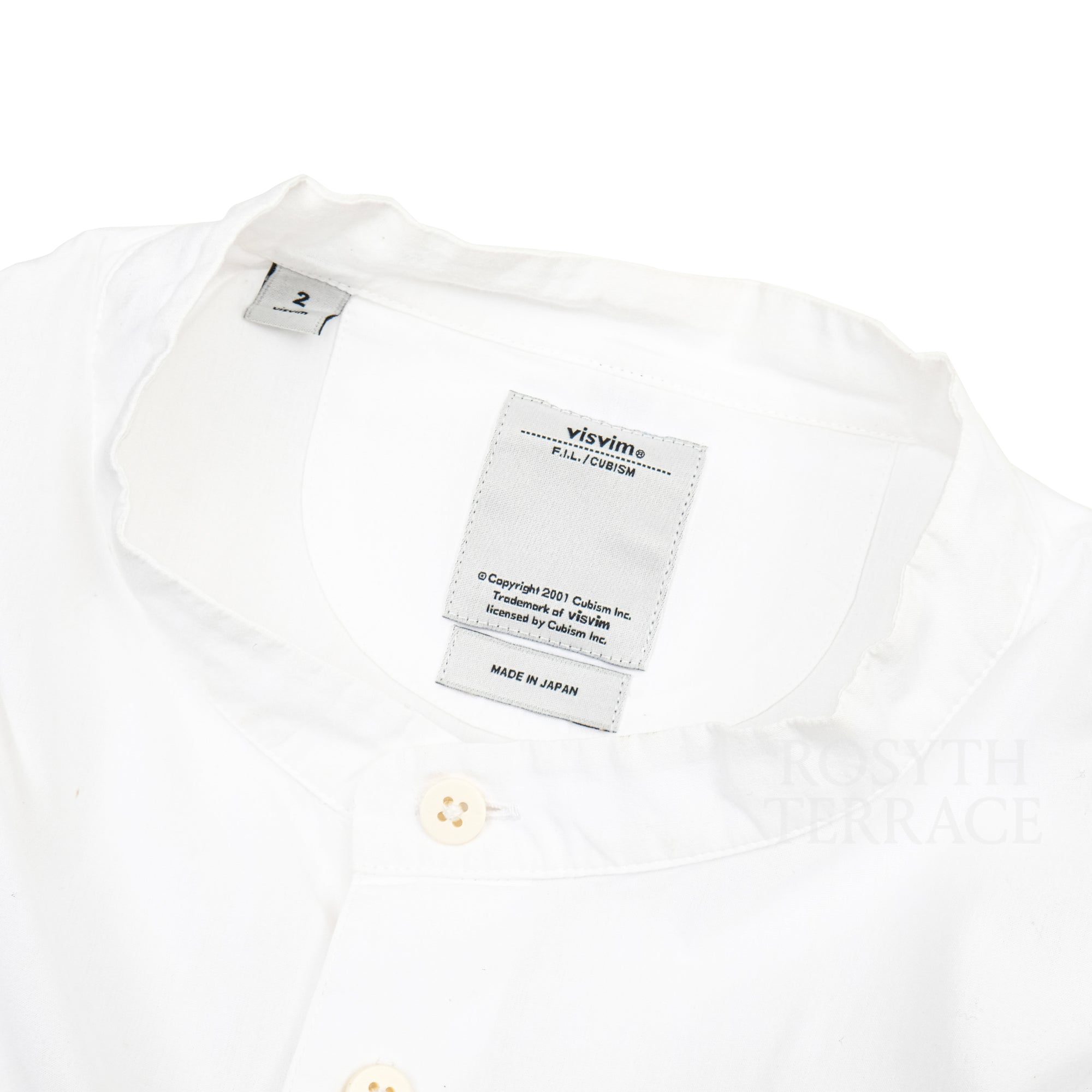 【visvim / GEKKO STAND COLLAR SHIRT LS / SIZE 2】