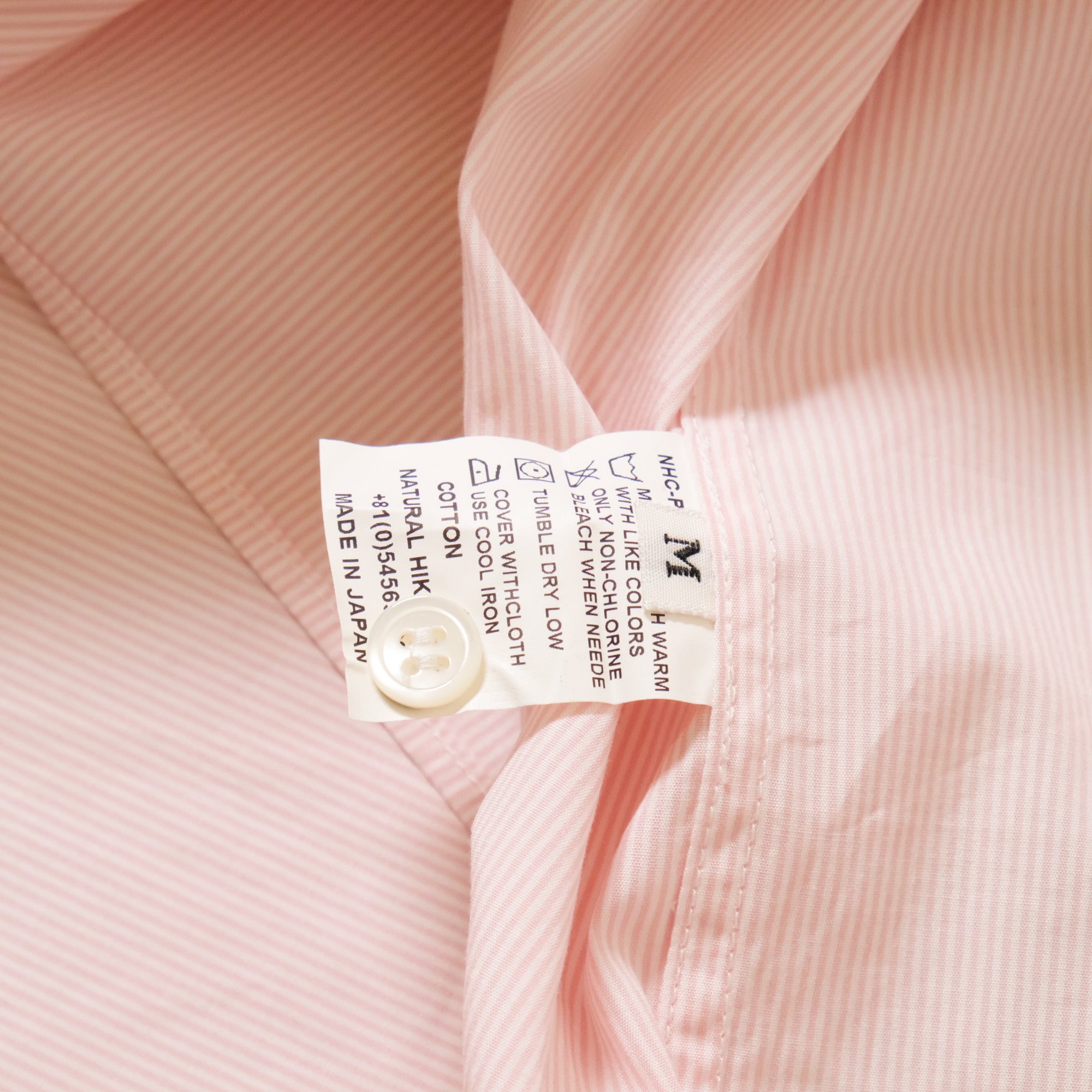 【NATURAL HIKING CLUB / NHC SURVEY SHIRT II (CORDS PLACKET) / SIZE M】