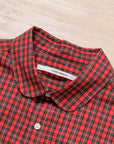 【FUTURE PRIMITIVE / FP SUPPLE SHIRT (RED CHECK) / SIZE L】