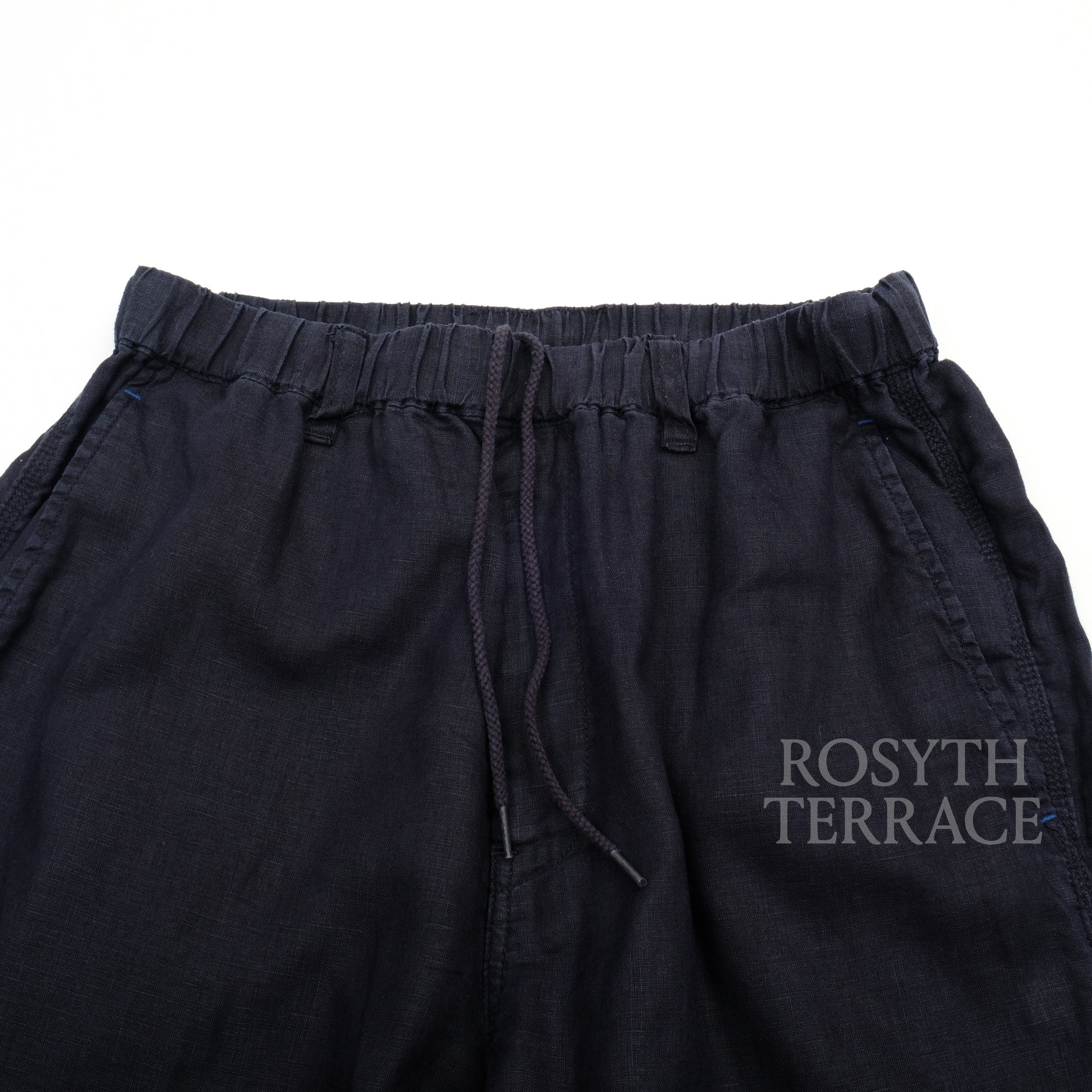 【CAHLUMN / LINEN OPEN COLLAR SHIRT &amp; GYM PANTS / SIZE L】