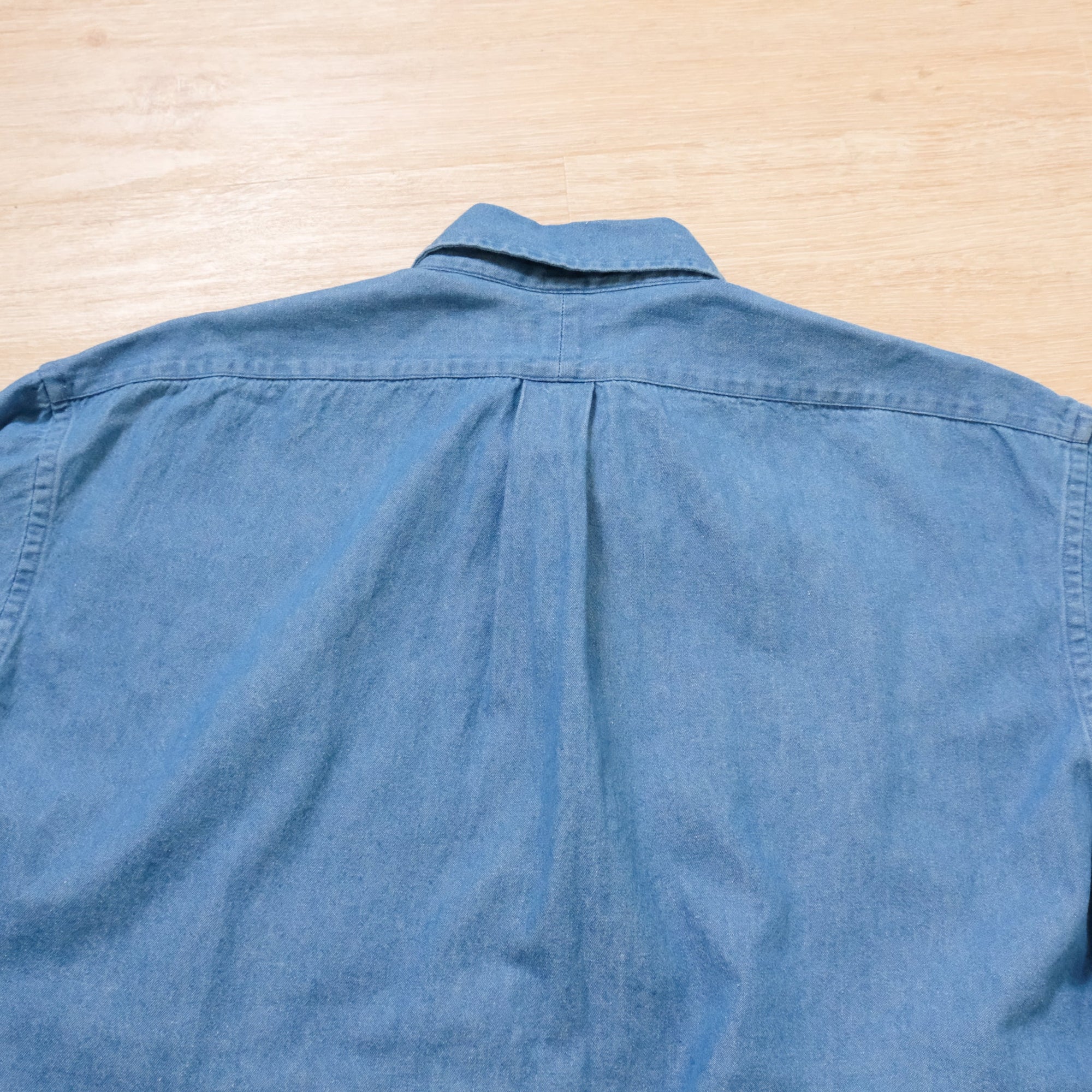 【NAUTICA JAPAN / DENIM B.D SHIRT / SIZE M】