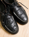 【NOAH x SPERRY / CAPTAIN'S OX LUG BLACK / SIZE 10】