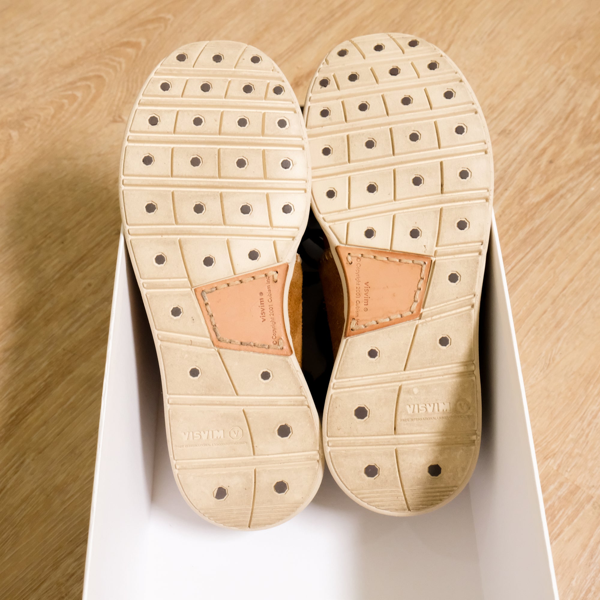 【visvim / HURON MESH MOC-FOLK / M9】