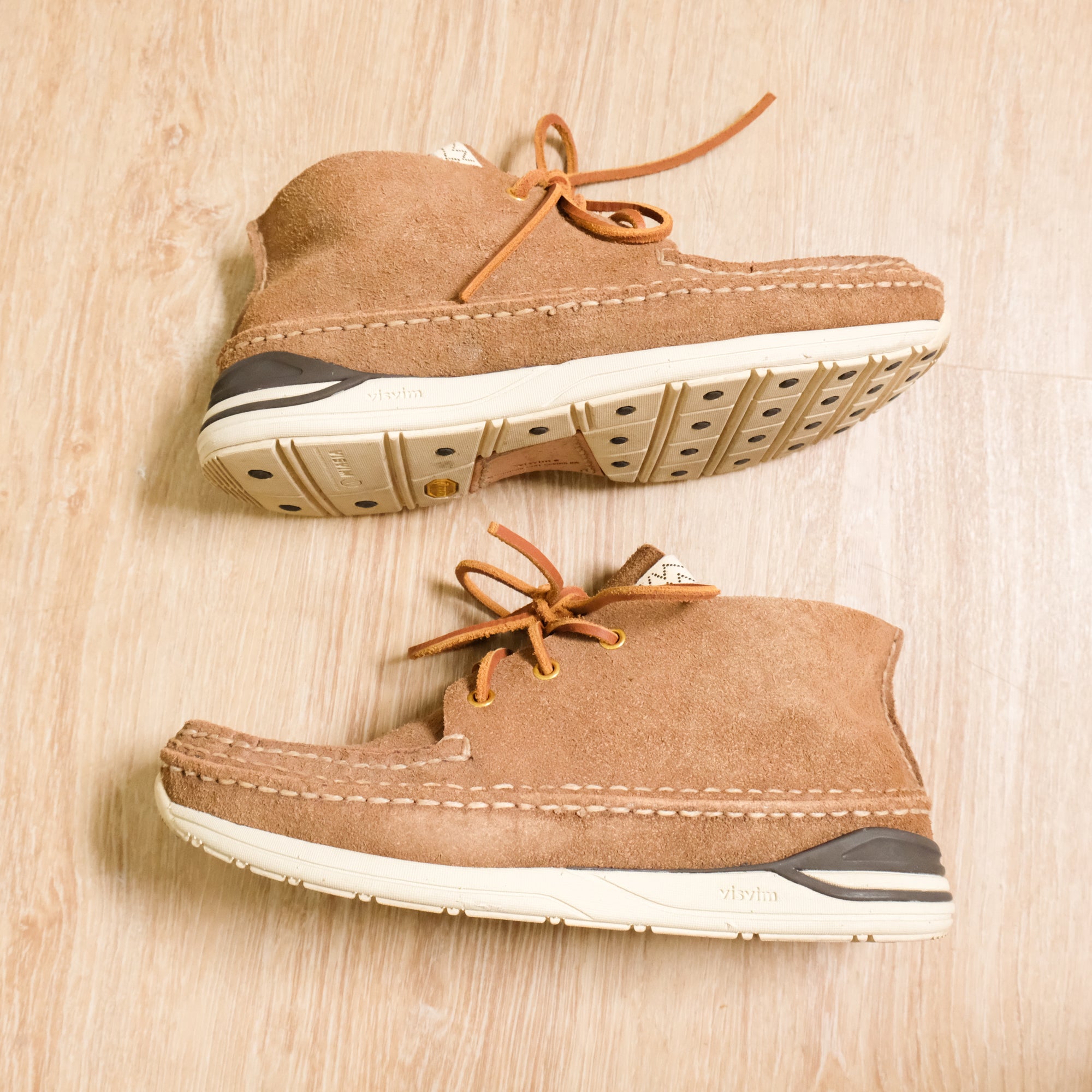 【visvim / VOYAGEUR MOC-FOLK / SIZE 10】