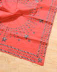 【GIVENCHY / RED STAR PRINT SQUARE SCARF / OS】