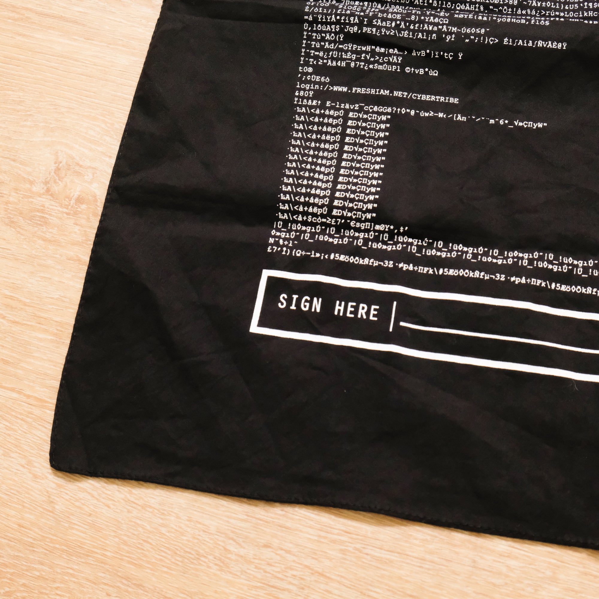 【FRESH I AM / SQUARE BANDANA / OS】