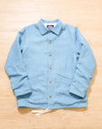 【NATURAL HIKING CLUB / NHC INDIGO LINEN COACH JKT (LIGHT) / SIZE S】