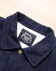 【NATURAL HIKING CLUB / NHC INDIGO LINEN COACH JKT (DARK) / SIZE S】