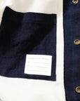 【NATURAL HIKING CLUB / NHC INDIGO LINEN COACH JKT (DARK) / SIZE S】