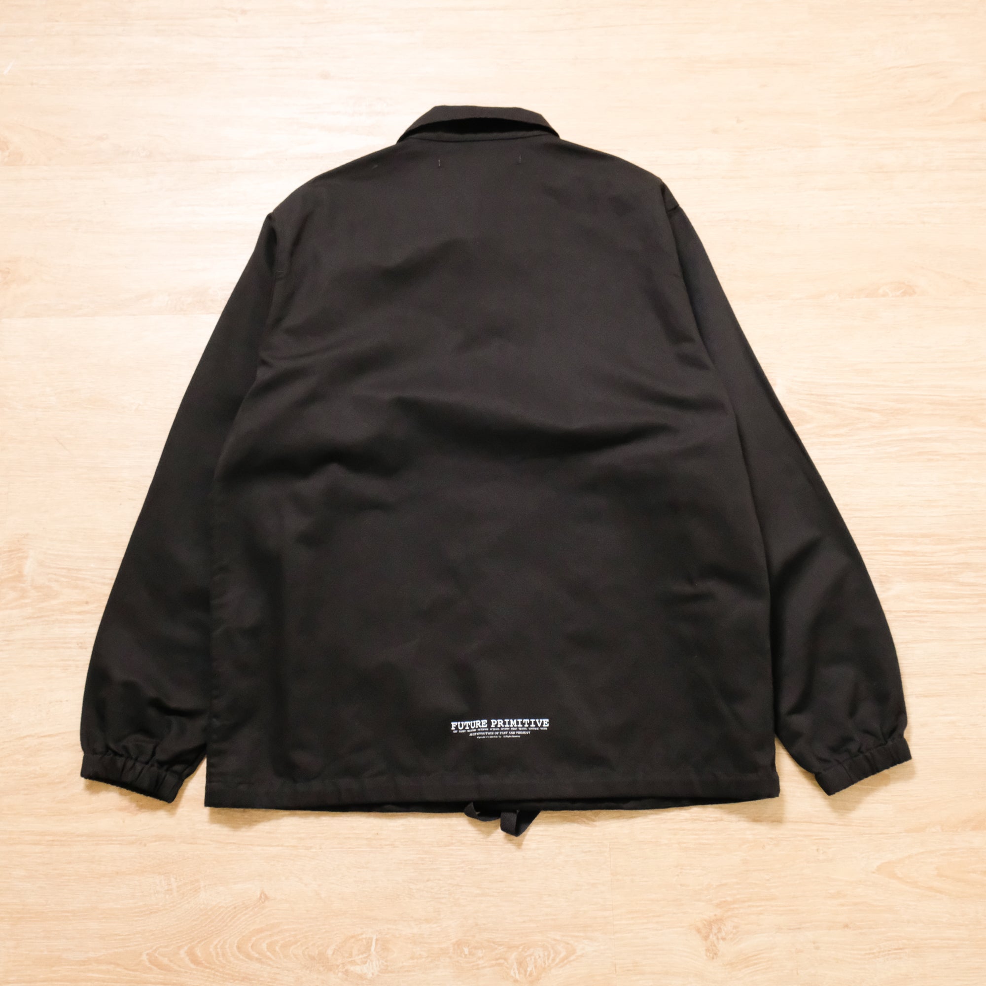 【FUTURE PRIMITIVE / FP COACH JACKET (BLACK) / SIZE M】