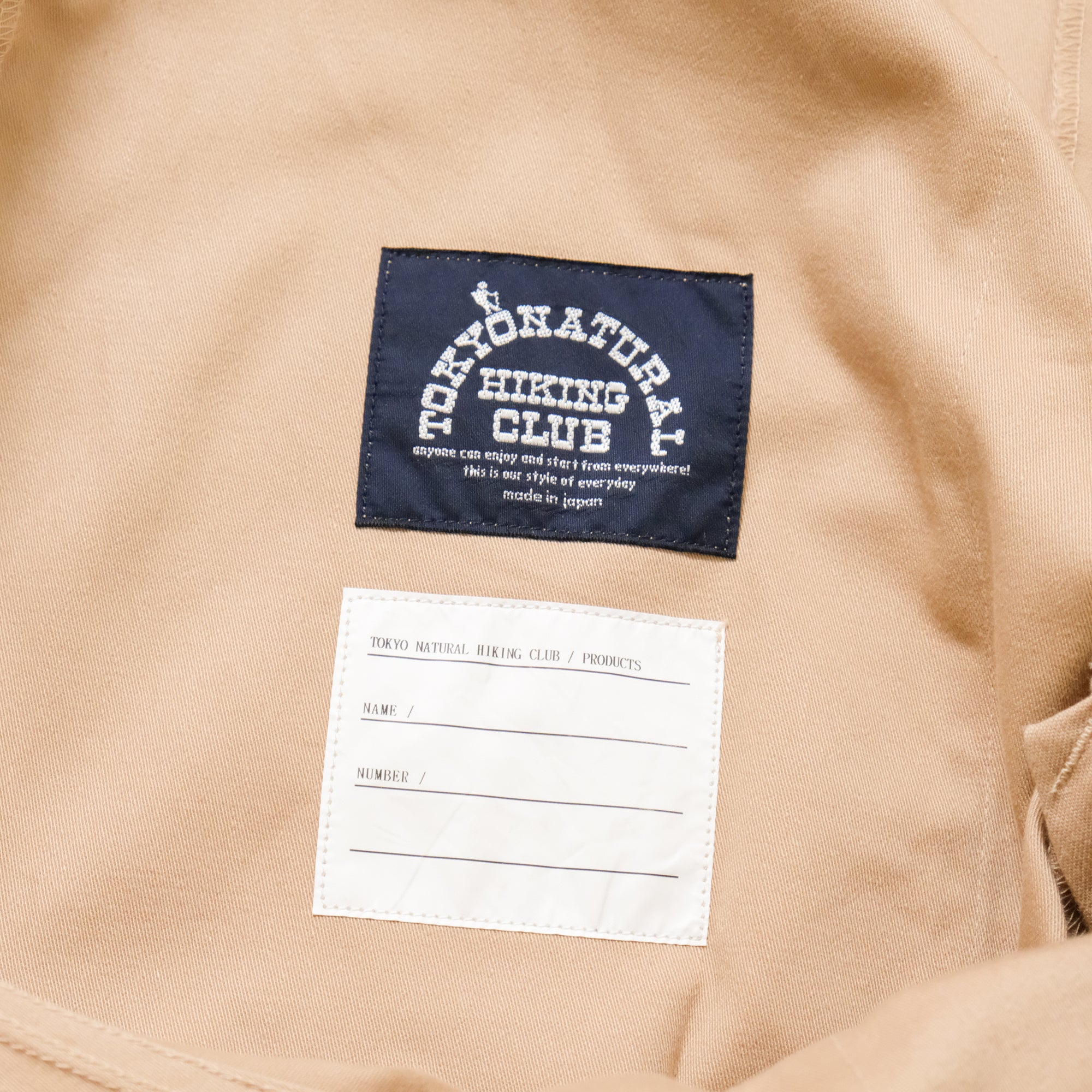 【NATURAL HIKING CLUB / NHC BAKER SHORTS (KHAKI) / SIZE M】