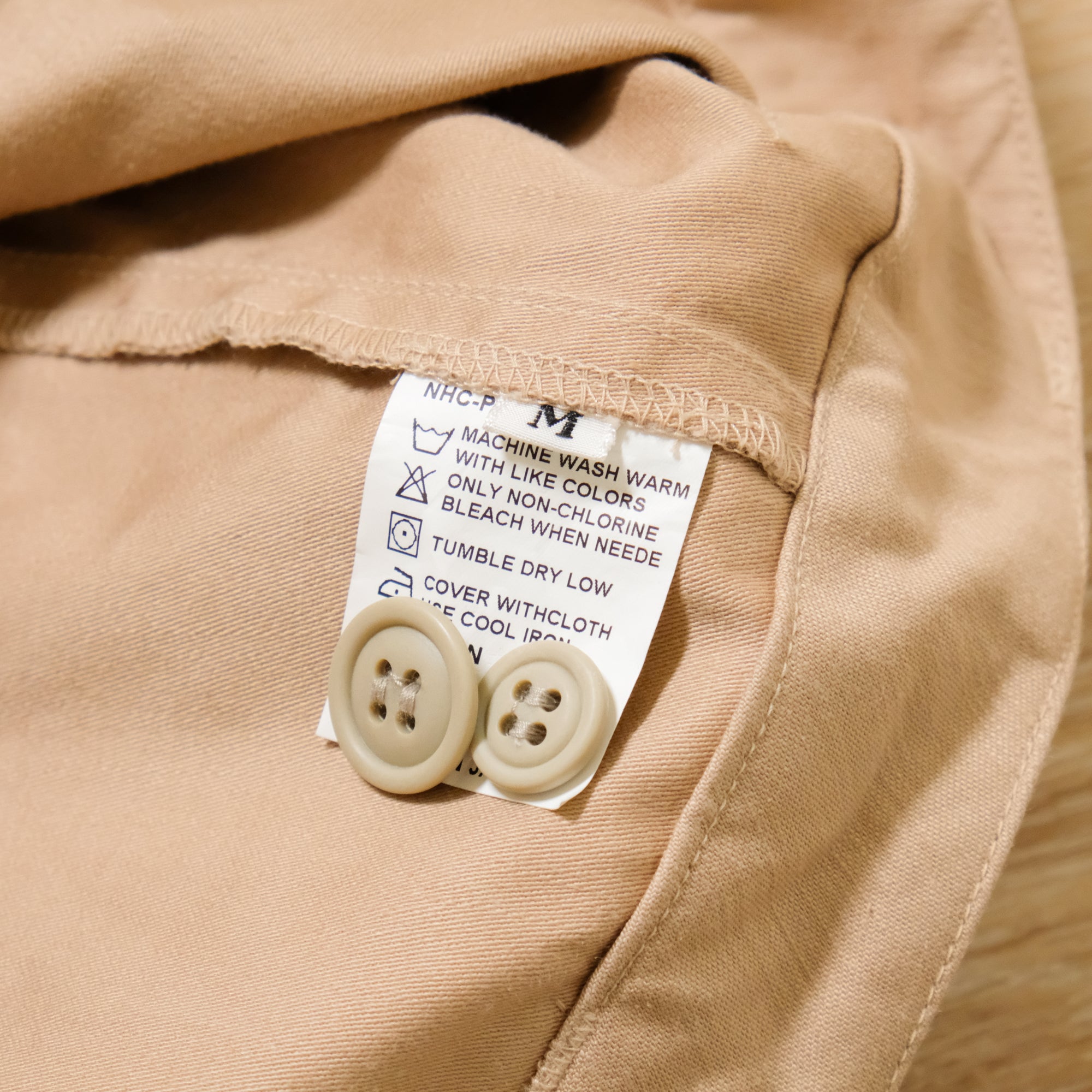 【NATURAL HIKING CLUB / NHC BAKER SHORTS (KHAKI) / SIZE M】