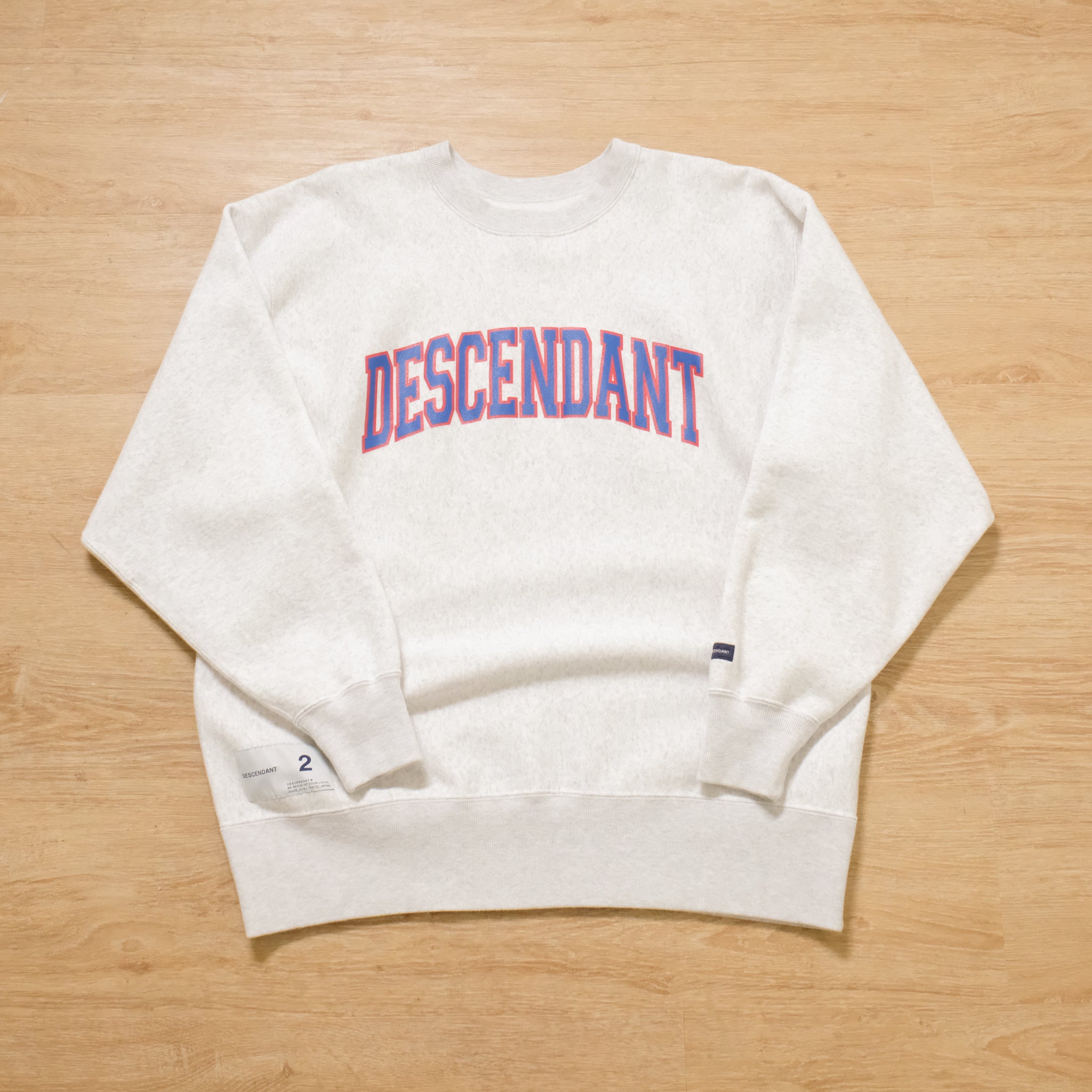 DESCENDANT / TEAM CREW NECK SWEATSHIRT / SIZE 2】 – ROSYTH TERRACE