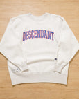 【DESCENDANT / TEAM CREW NECK SWEATSHIRT / SIZE 2】