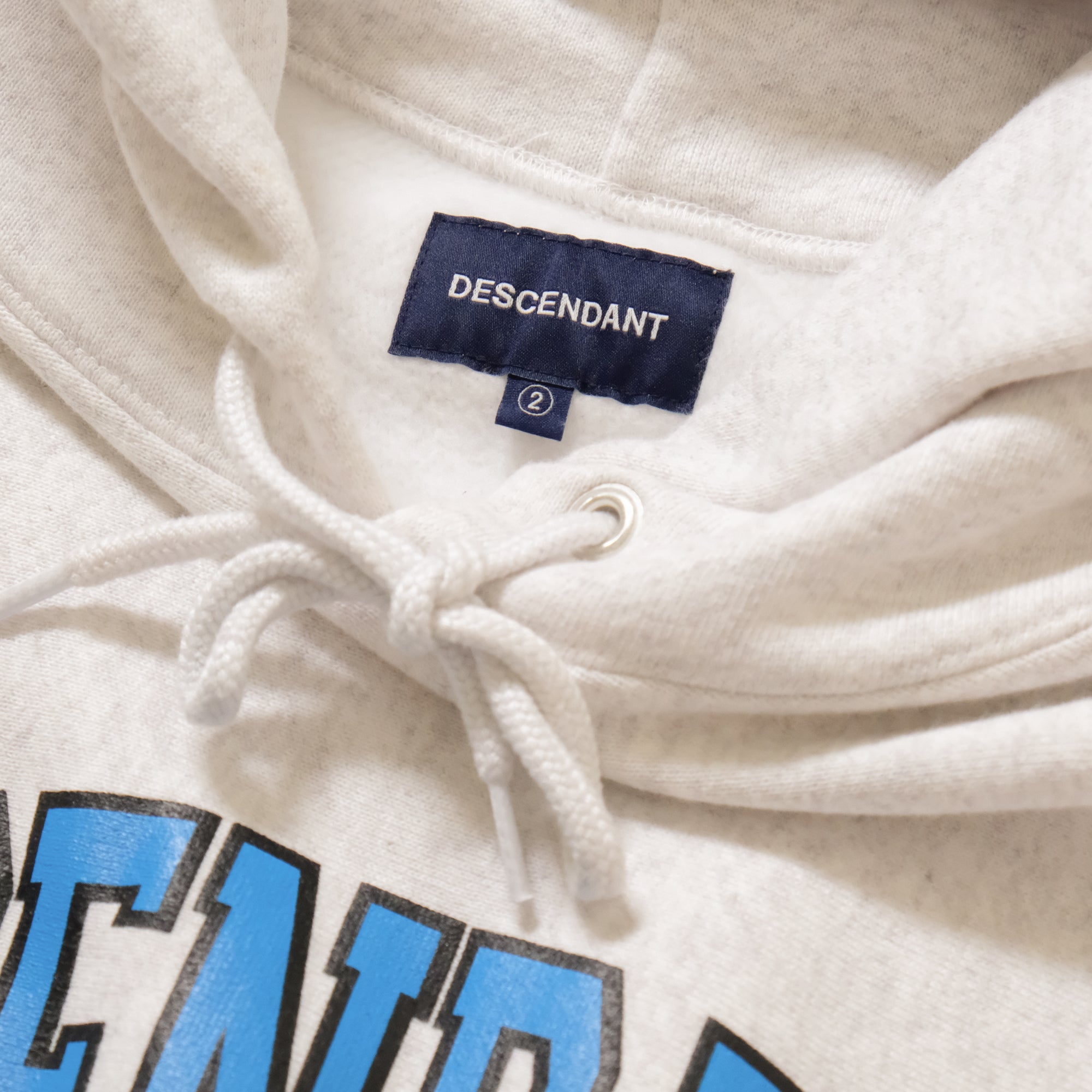 【DESCENDANT / TEAM HOODED SWEATSHIRT / SIZE 2】