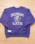 【DESCENDANT SLATERS / CREW NECK SWEATSHIRT / SIZE 2】