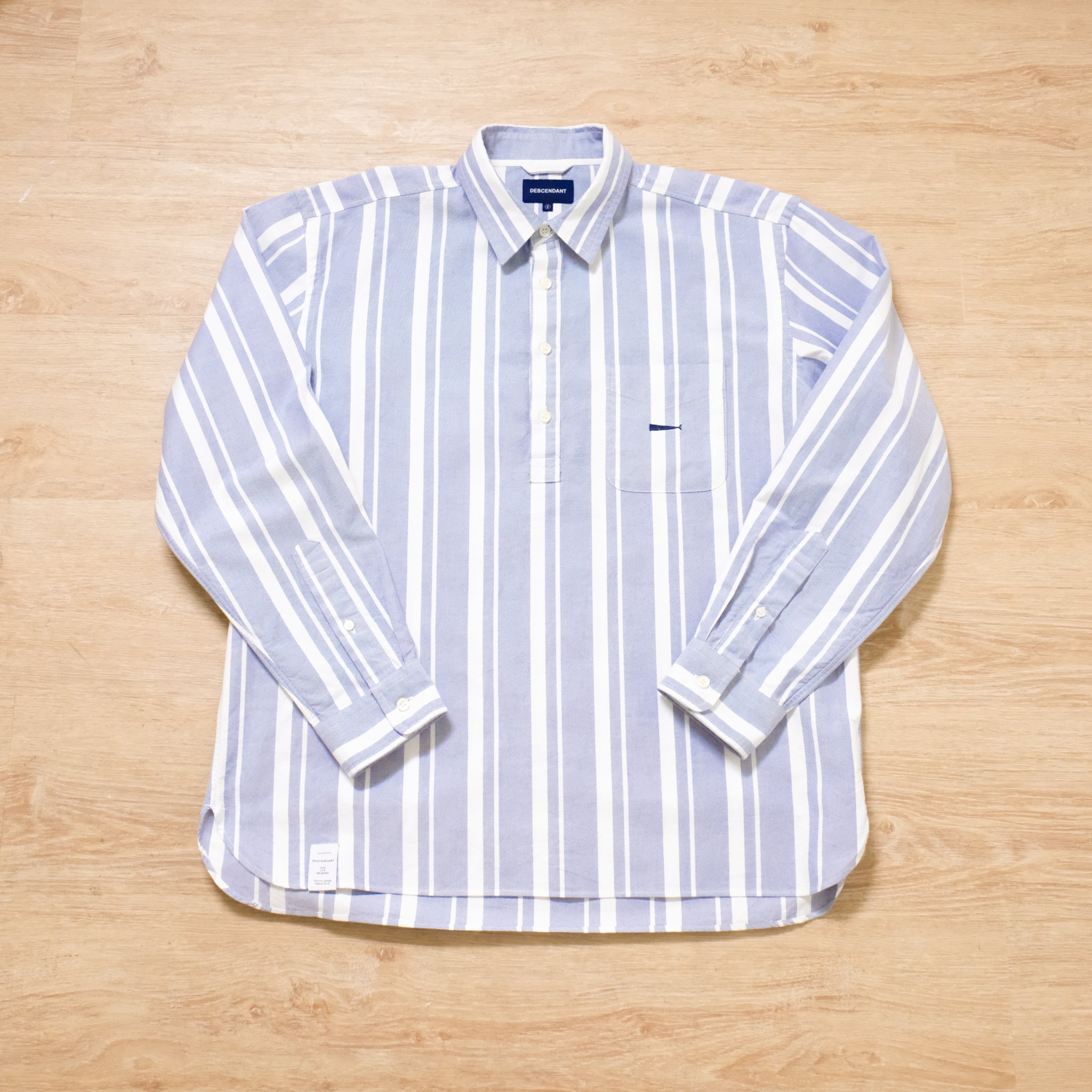 DESCENDANT / VOIL PULLOVER LS SHIRT / SIZE 2】 – ROSYTH TERRACE