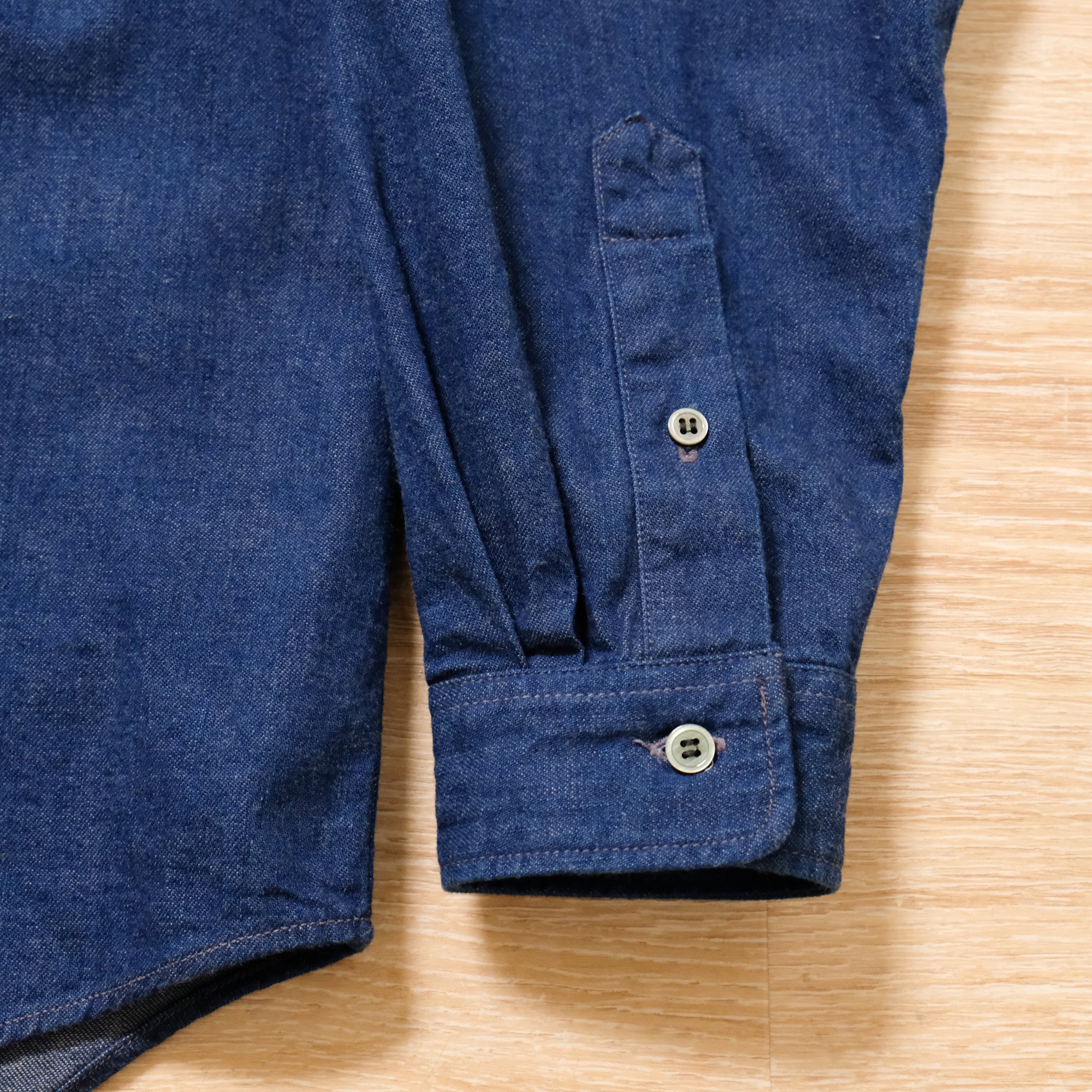 【DESCENDANT / ALLEN DENIM SHIRT / SIZE 2】