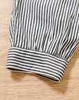 【NATURAL HIKING CLUB / NHC SURVEY SHIRT IV (STRIPE) / SIZE M】