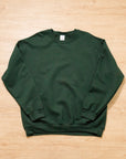 【OLD GILDAN / HEAVY BLEND LS SWEATSHIRT (FOREST GREEN) / SIZE L】