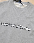 【LOOPWHEELER x KAIKADO x YOICHIRO UCHIDA / FUTURE VINTAGE LOGO CREW SWEAT / SIZE L】