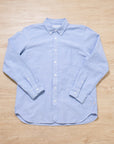 【HEAD PORTER PLUS / OXFORD B. D. SHIRT / BLUE】