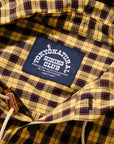 【NATURAL HIKING CLUB / NHC SURVEY SHIRT III (YELLOW CHECK) / SIZE M】